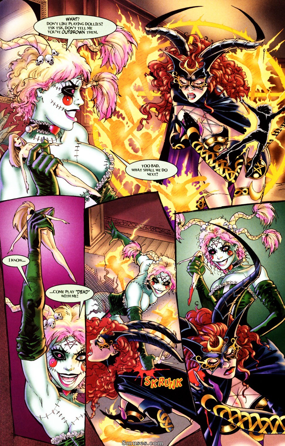 BroadSword Comics - Tarot - Witch of the Black Rose 013 - Page 16