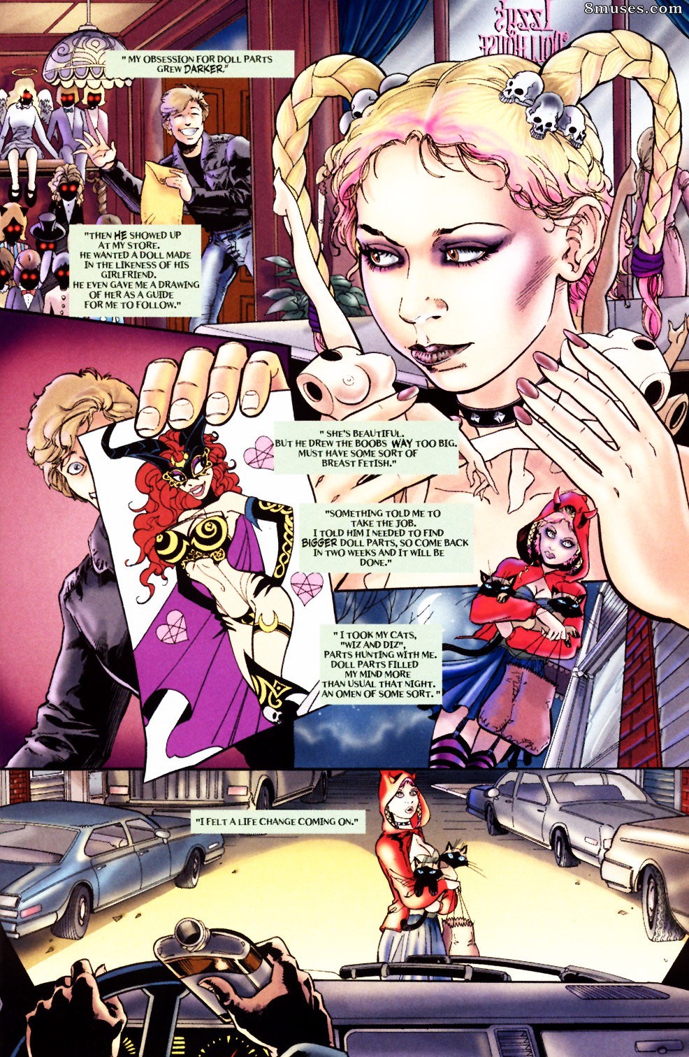 BroadSword Comics - Tarot - A bruxa da rosa negra 013 - Página 6