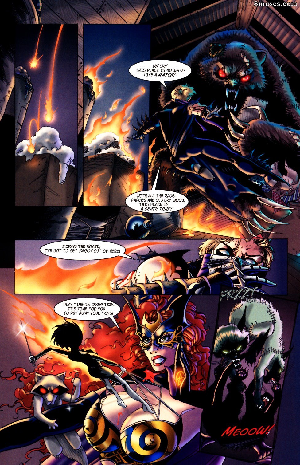 BroadSword Comics - Tarot - A bruxa da rosa negra 013 - Página 20