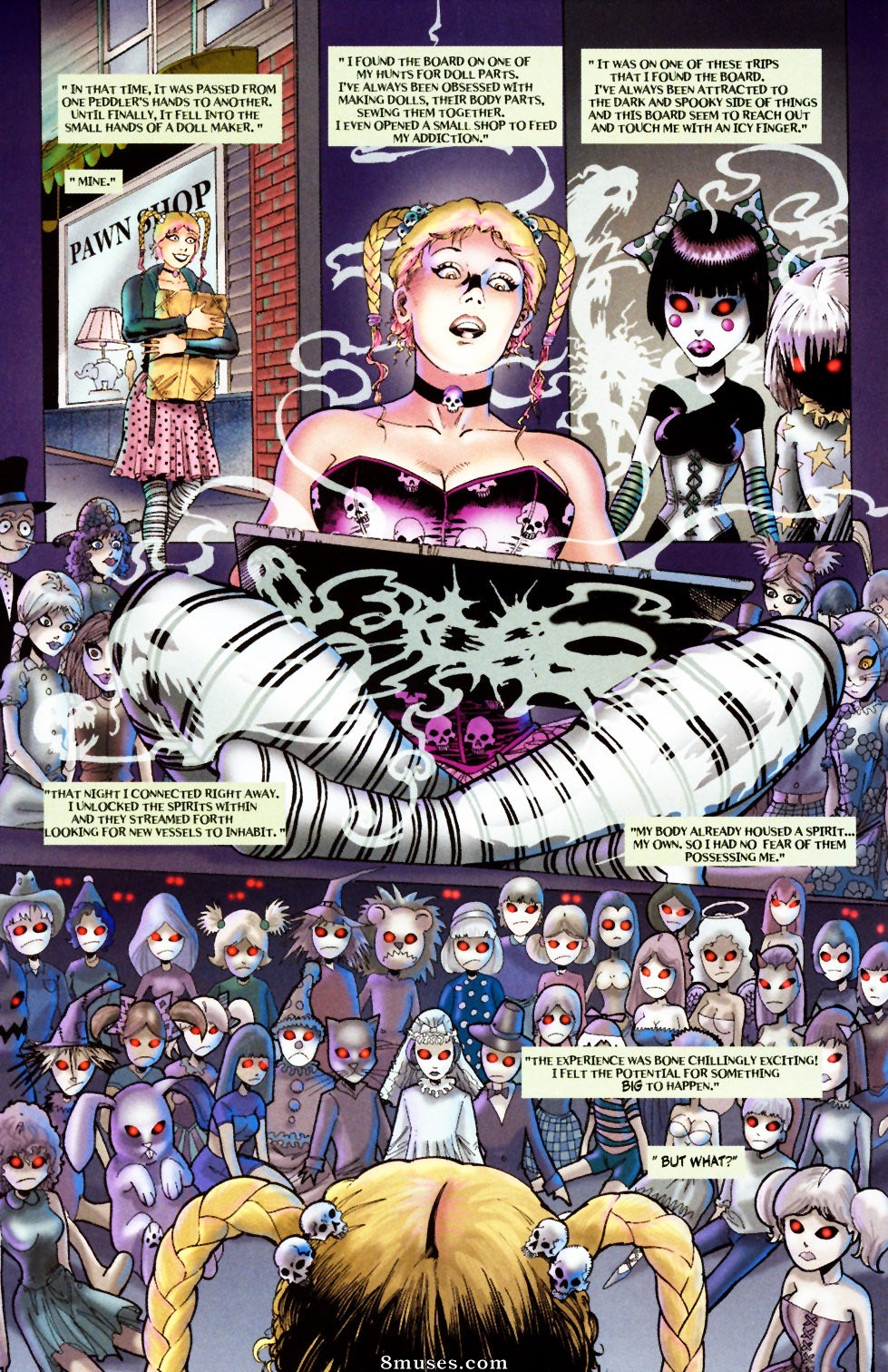 BroadSword Comics - Tarot - A bruxa da rosa negra 013 - Página 5