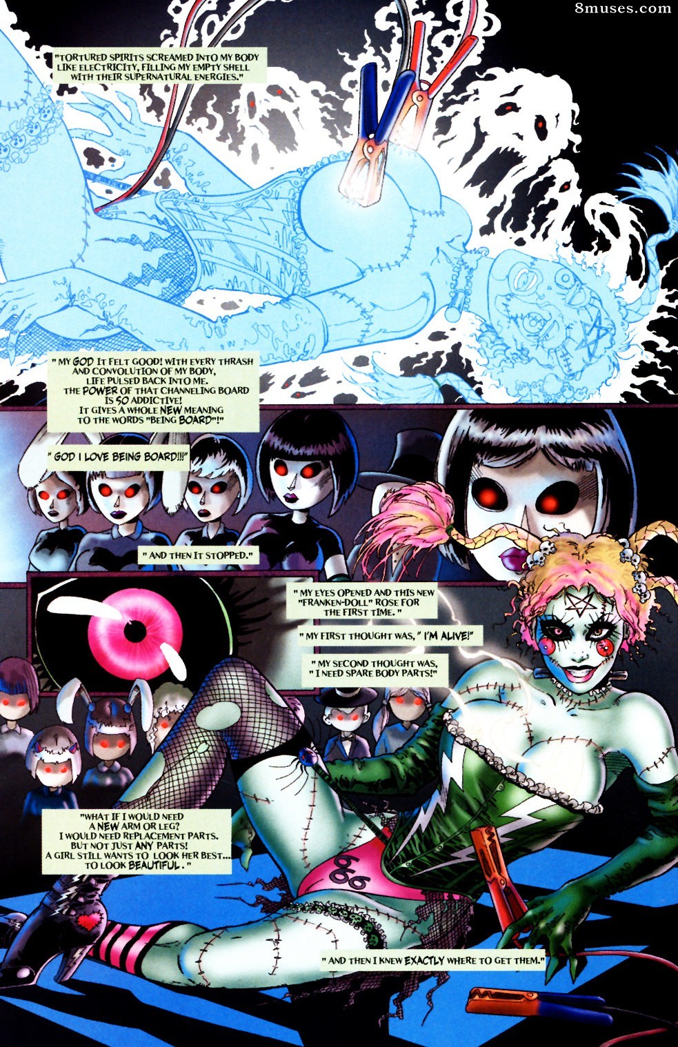 BroadSword Comics - Tarot - A bruxa da rosa negra 013 - Página 9