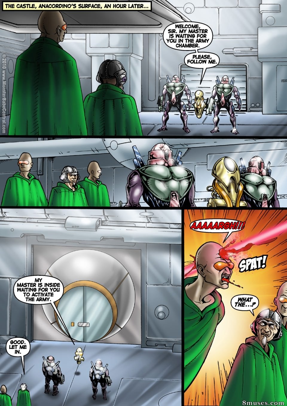 Space Babe Central - Alien Huntress - Page 138