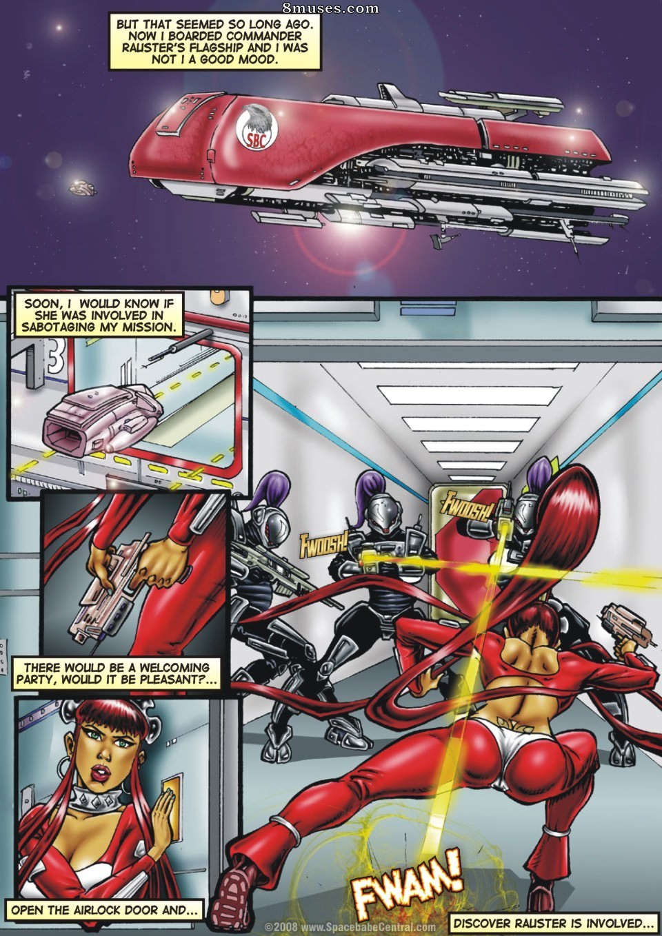 Space Babe Central - Alien Huntress - Page 24