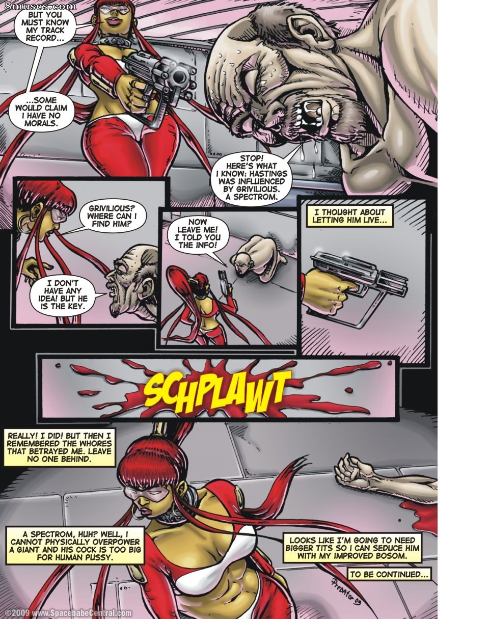 Space Babe Central - Alien Huntress - Page 60