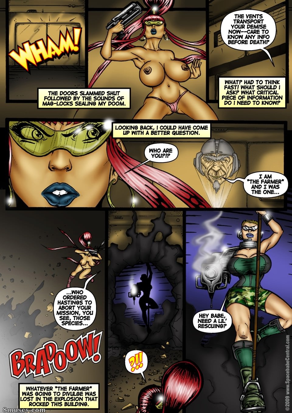 Space Babe Central - Alien Huntress - Page 87