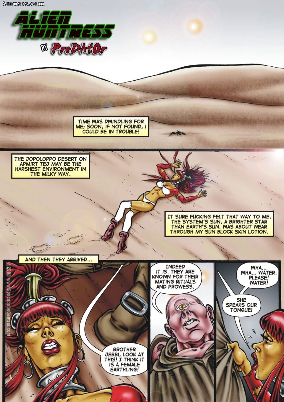 Space Babe Central - Alien Huntress - Page 11
