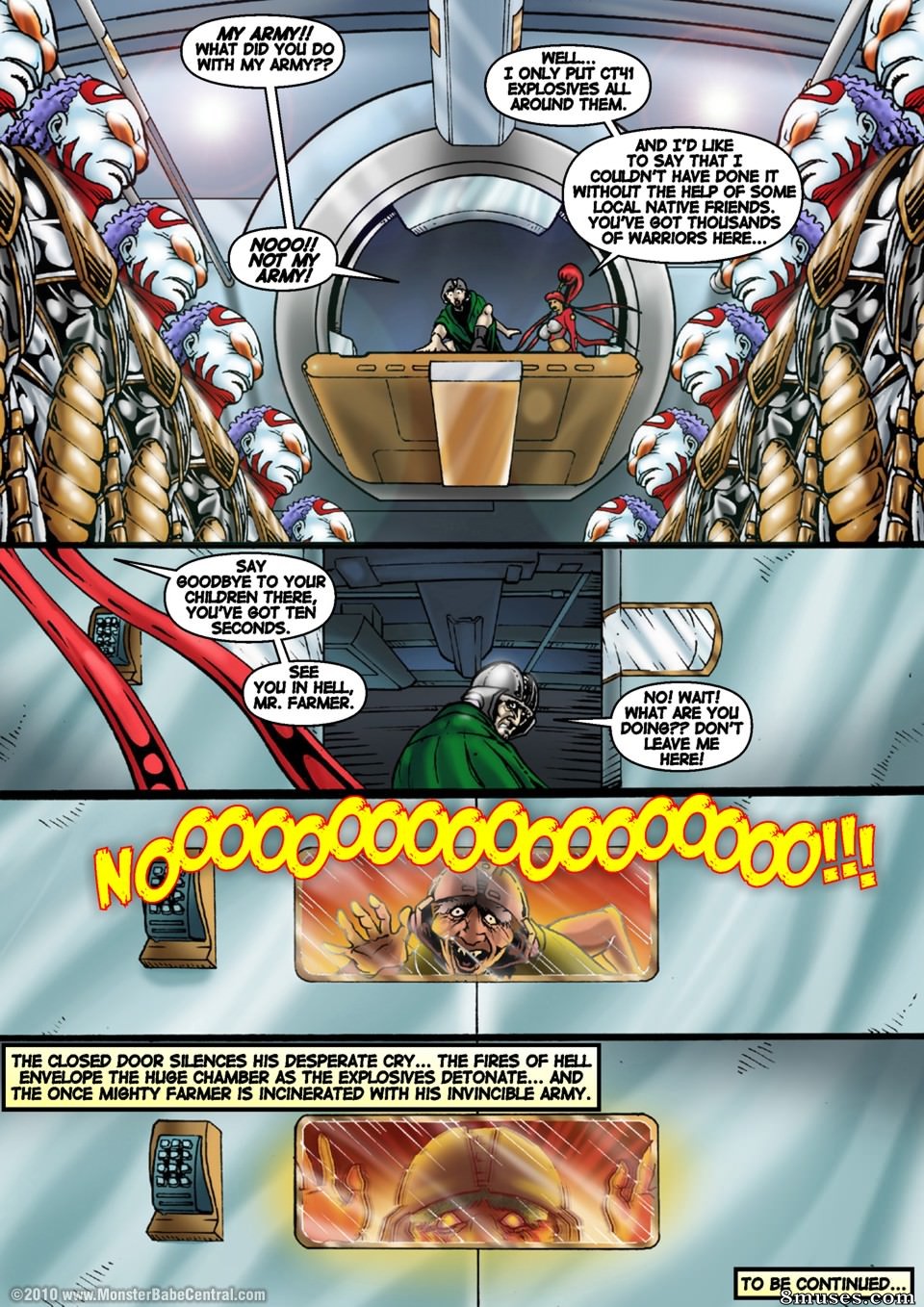 Space Babe Central - Alien Huntress - Page 140