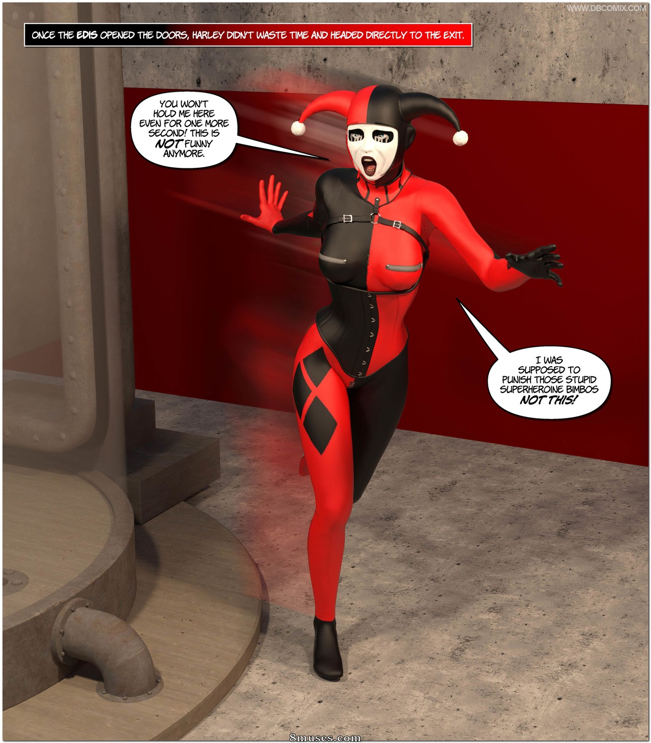 New Arkham For Superheroines - Issue 13 - Doctor Quinzel - Page 9