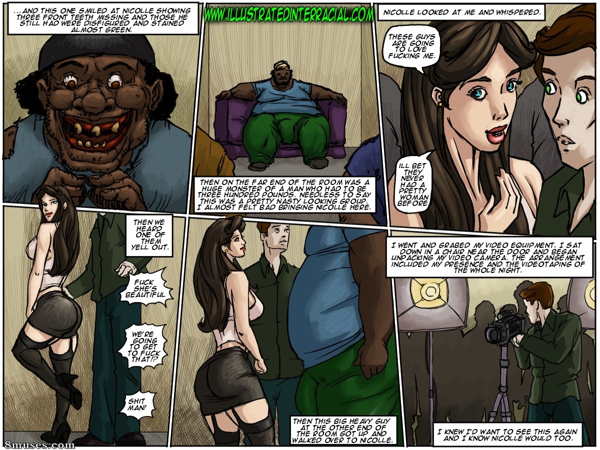 IllustratedInterracial.com Comics - Slut for Ugly Black Man - Page 5