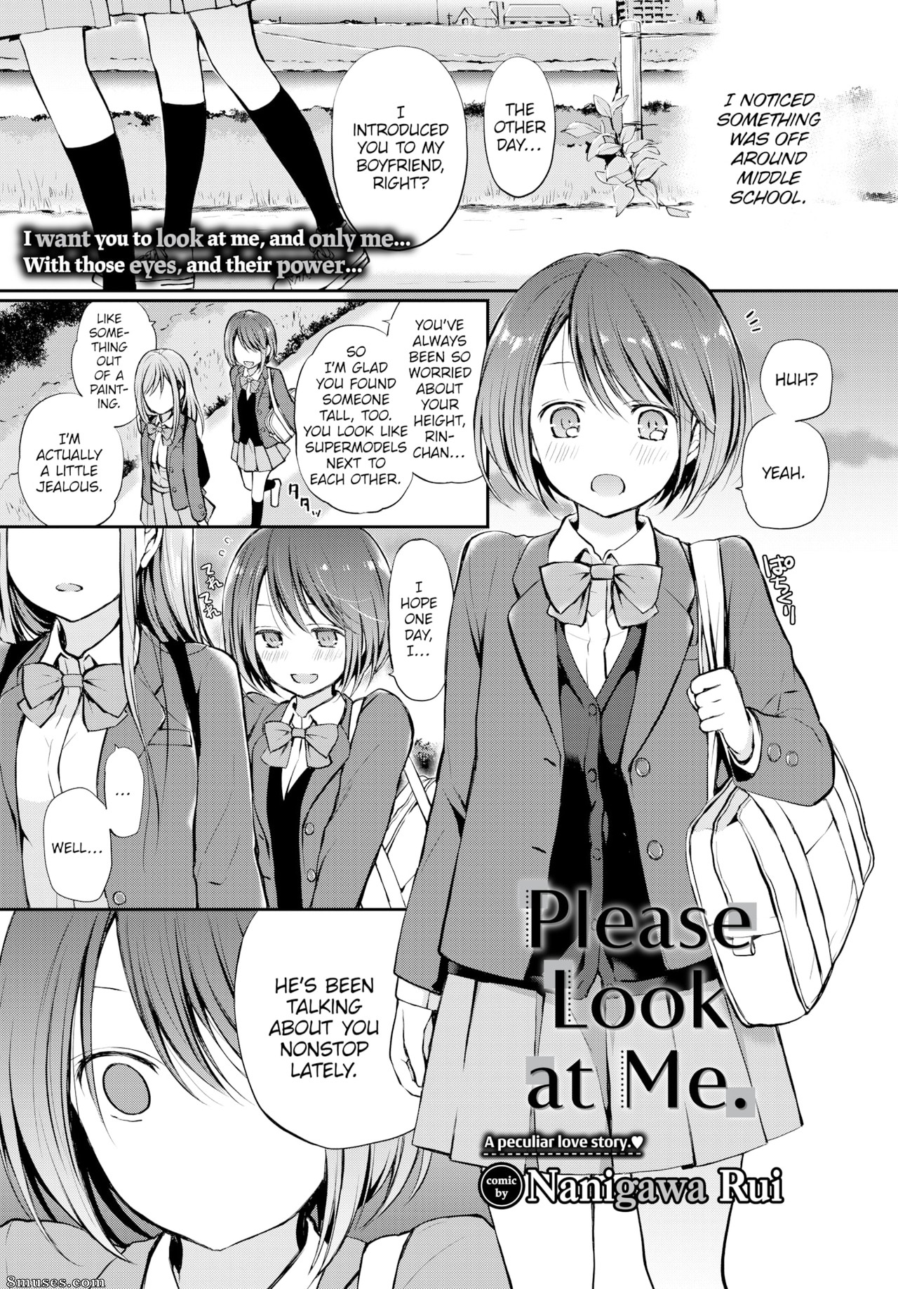 Page 1 | Fakku-Comics/Nanigawa-Rui/Please-Look-at-Me | 8muses - Sex Comics