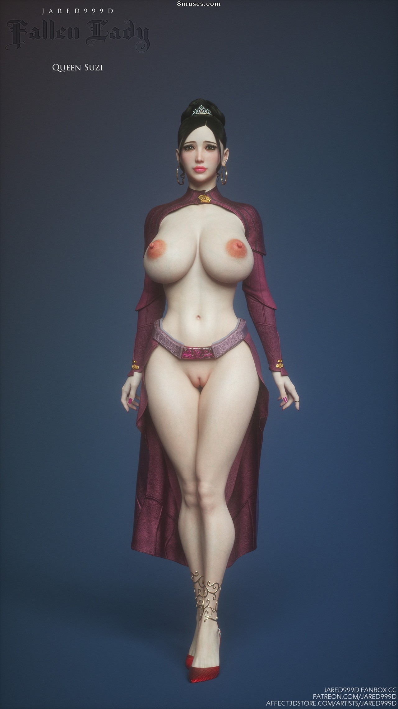 Patreon Only Bonus Images - Fallen Lady 2, patreon vote result - Page 3
