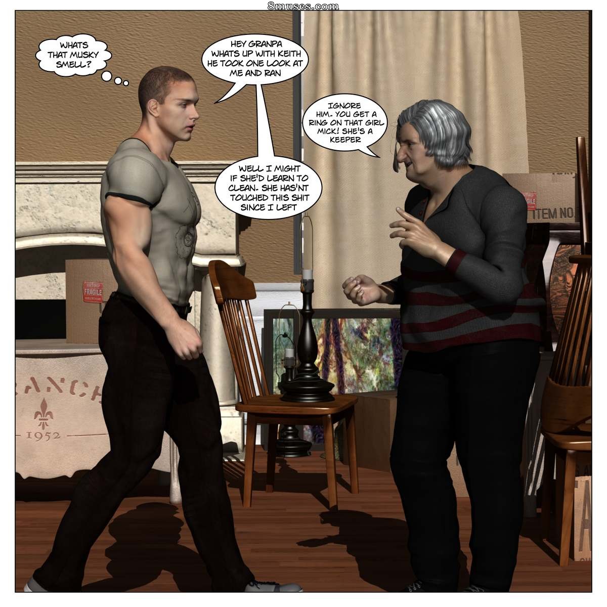 Dubh3d-Dubhgilla Comics - Vermelho em movimento - Página 45
