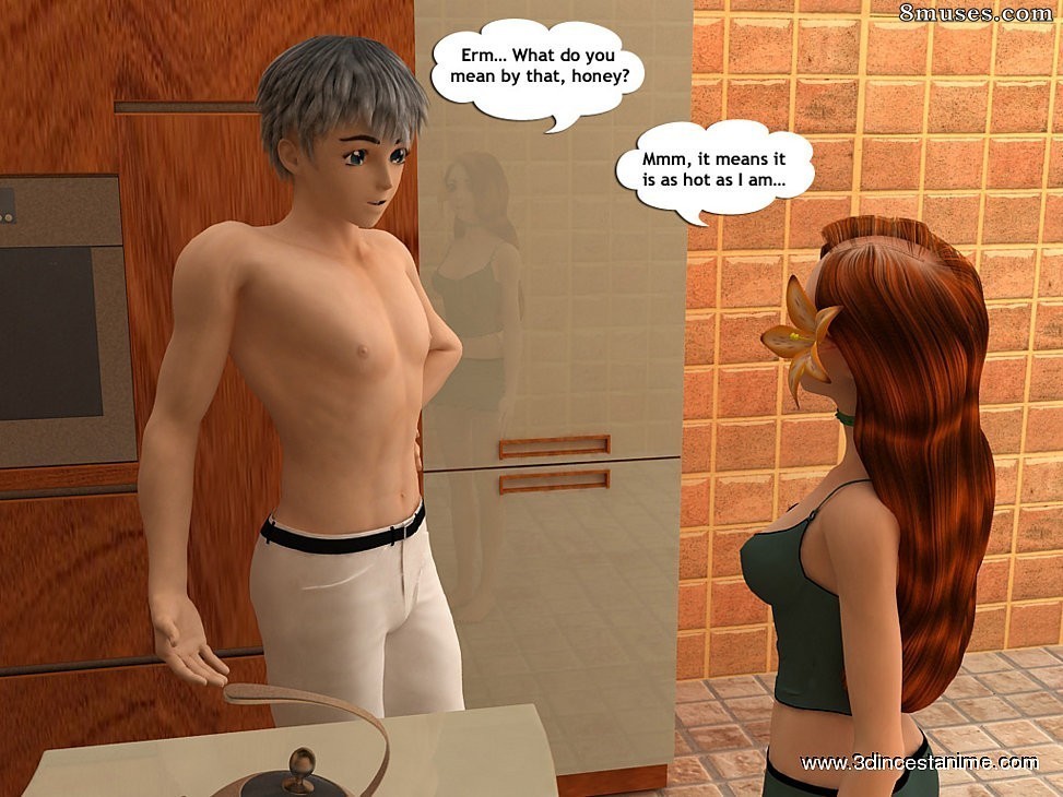 3DIncestAnime.com Comics - Scène de sexe sauvage entre un père pendu et une fille fraîche et lubrique - Page 2