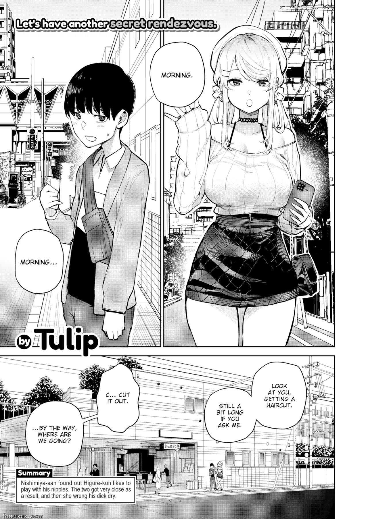 Page 1 | Fakku-Comics/Tulip/Nishimiya-sans-Ejaculation-Control-R | 8muses -  Sex Comics