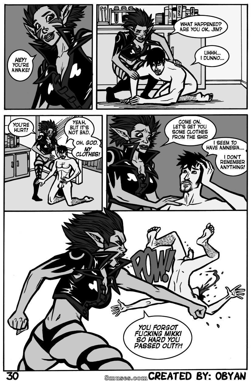 Obyan Comics - Black Comet Pirates - Up in Smoke - Page 30