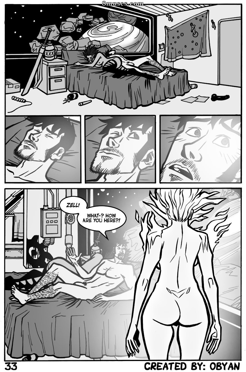 Obyan Comics - Black Comet Pirates - Up in Smoke - Page 33
