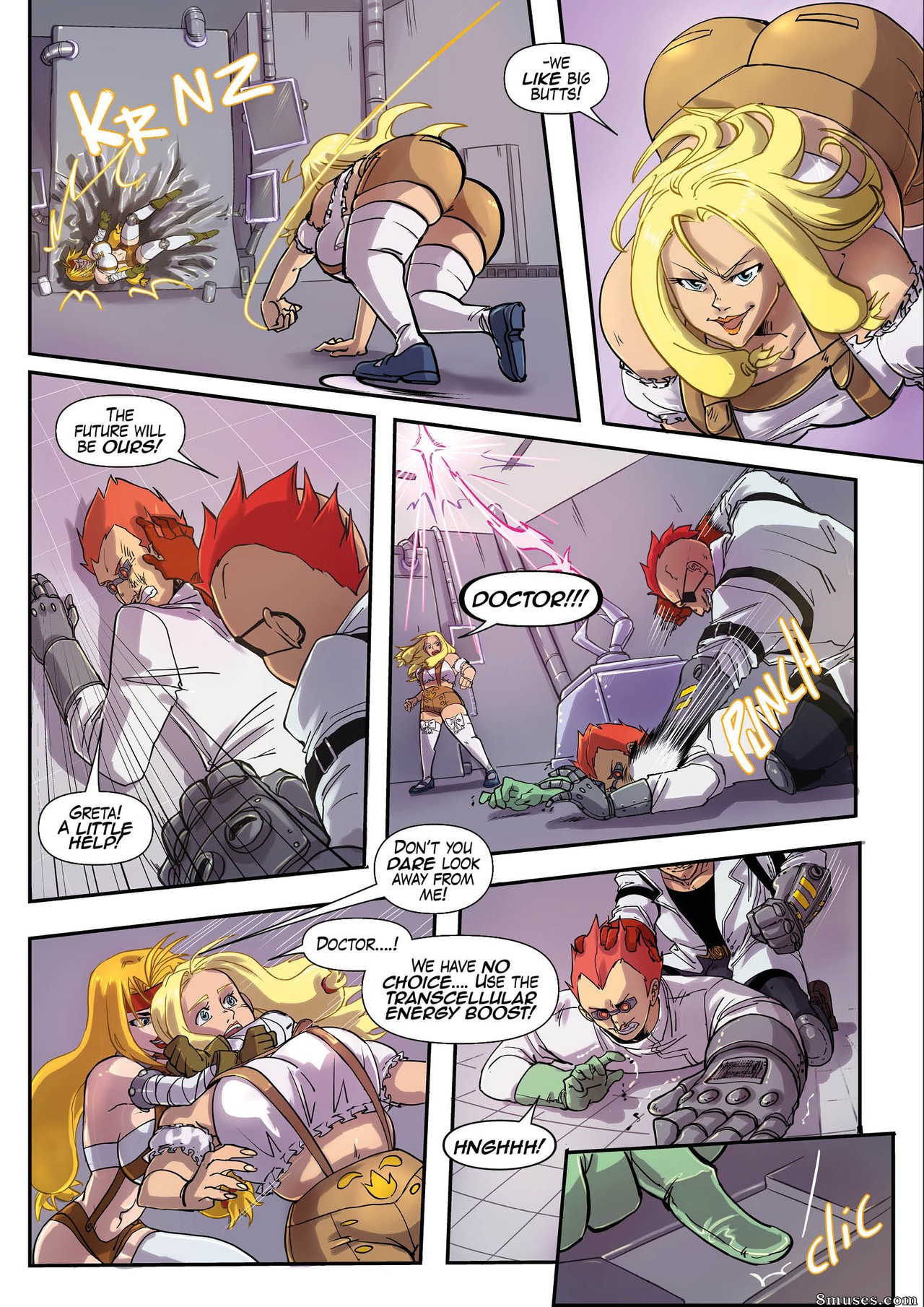 Spinnerette - Greta X Dr. Universe - Page 3