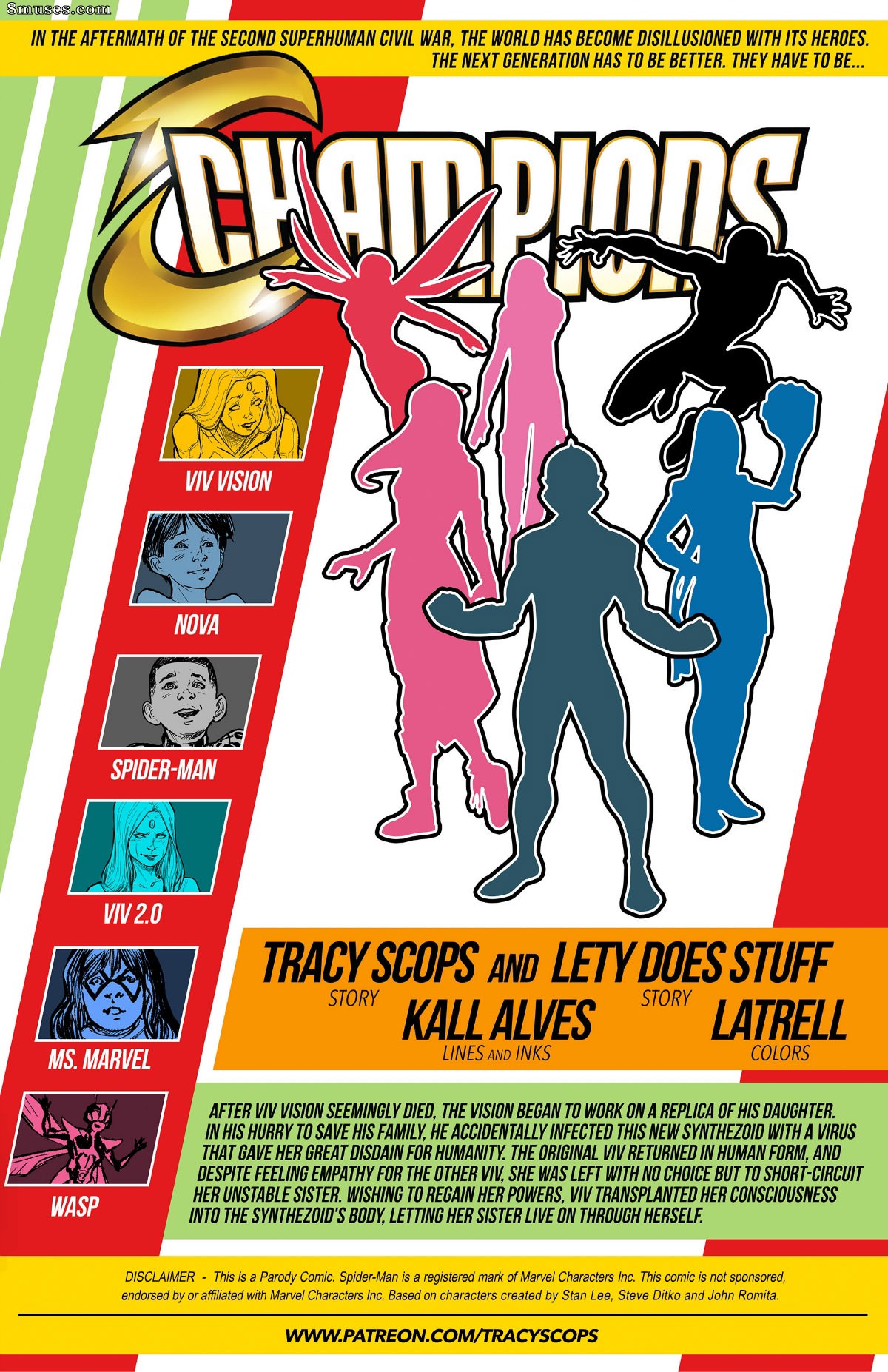 Tracy Scops Comics - Champions - Page 2