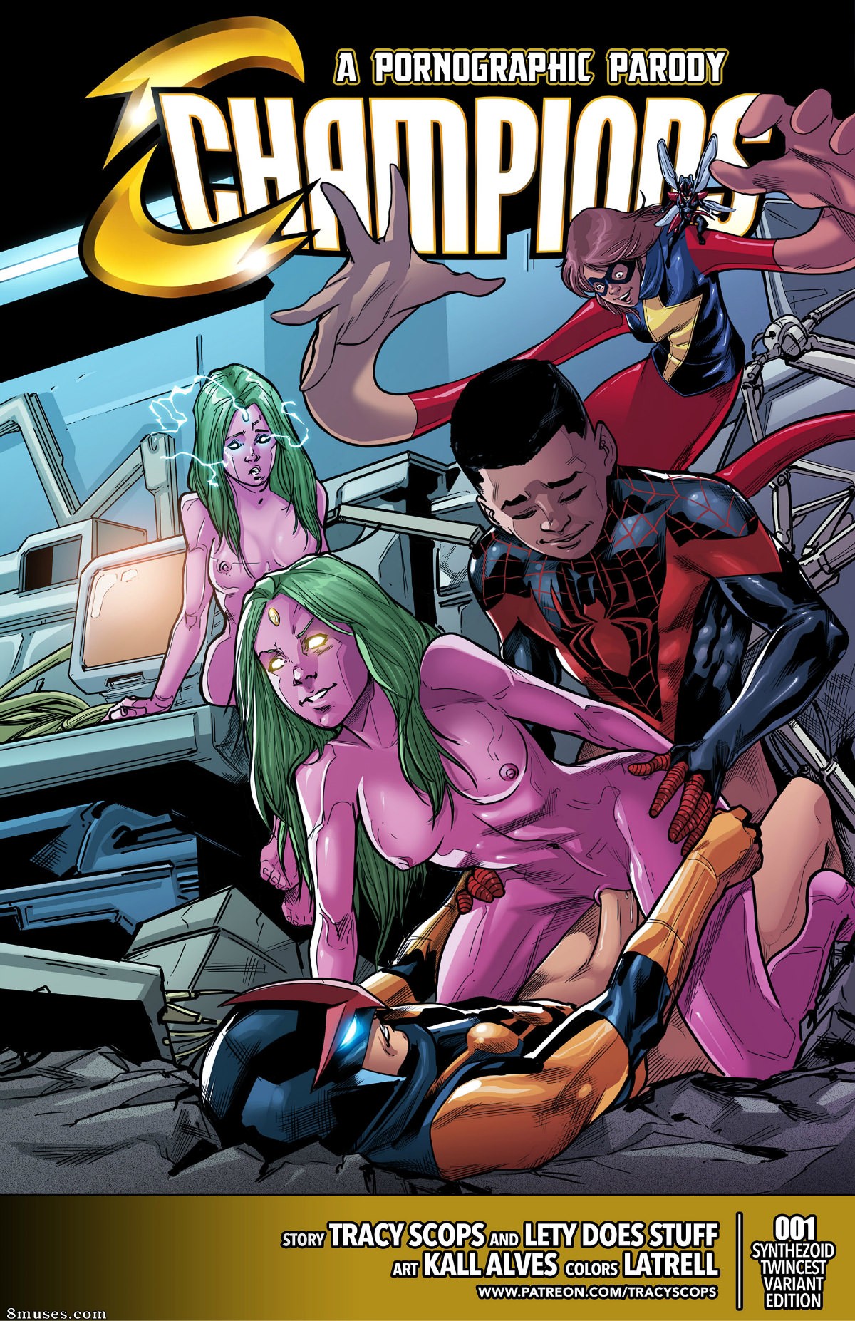 Tracy Scops Comics - Champions - Page 1