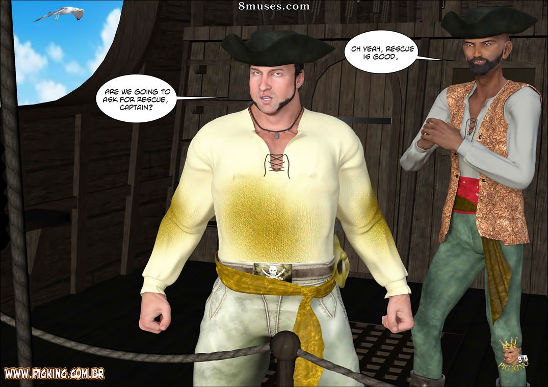 PigKing - CrazyDad Comics - Avaron - The Sanguinary Pirate - Page 4