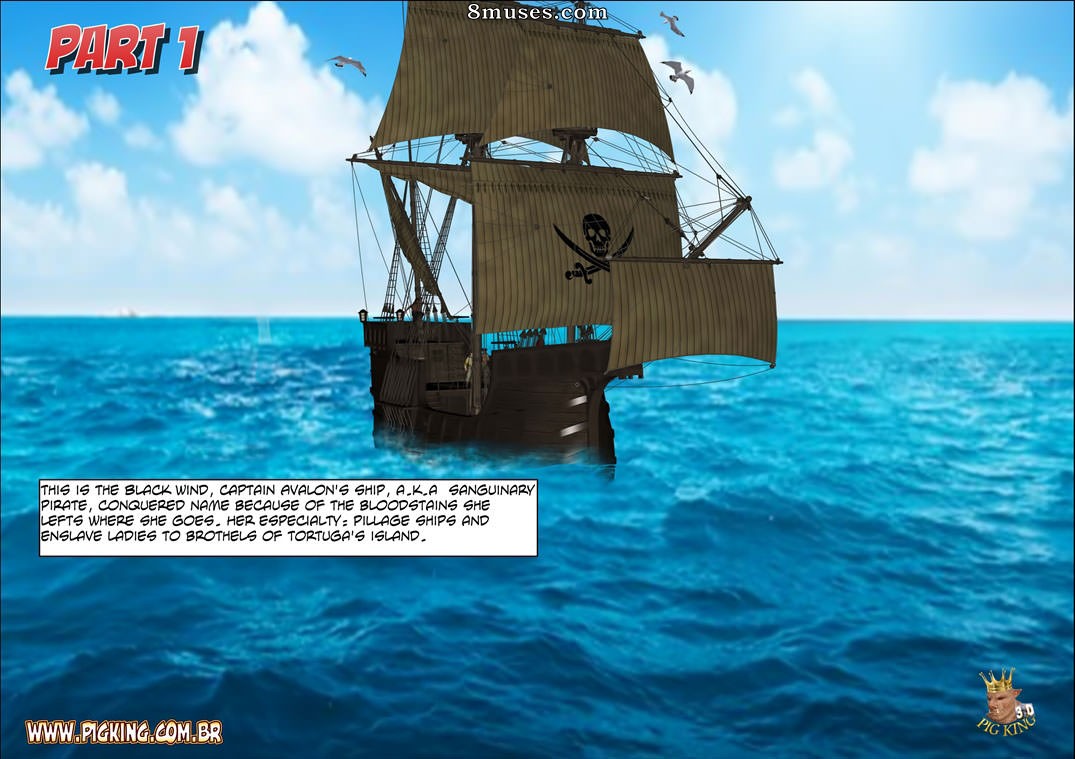 PigKing - CrazyDad Comics - Avaron - O pirata sanguinário - Página 2
