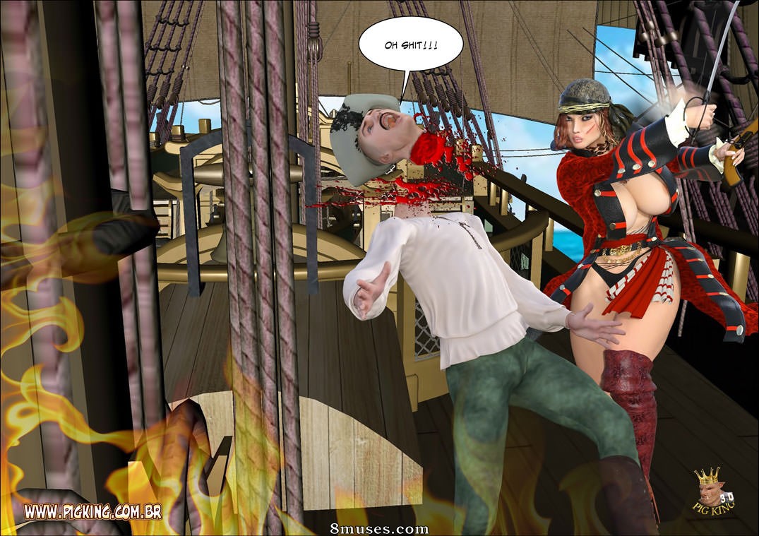 PigKing - CrazyDad Comics - Avaron - The Sanguinary Pirate - Page 14
