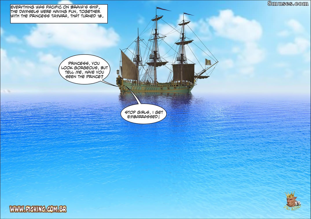 PigKing - CrazyDad Comics - Avaron - The Sanguinary Pirate - Page 8