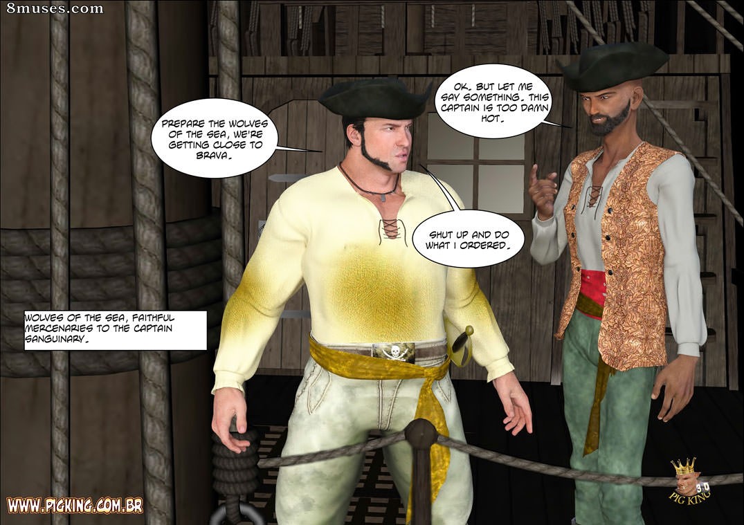 PigKing - CrazyDad Comics - Avaron - The Sanguinary Pirate - Page 6