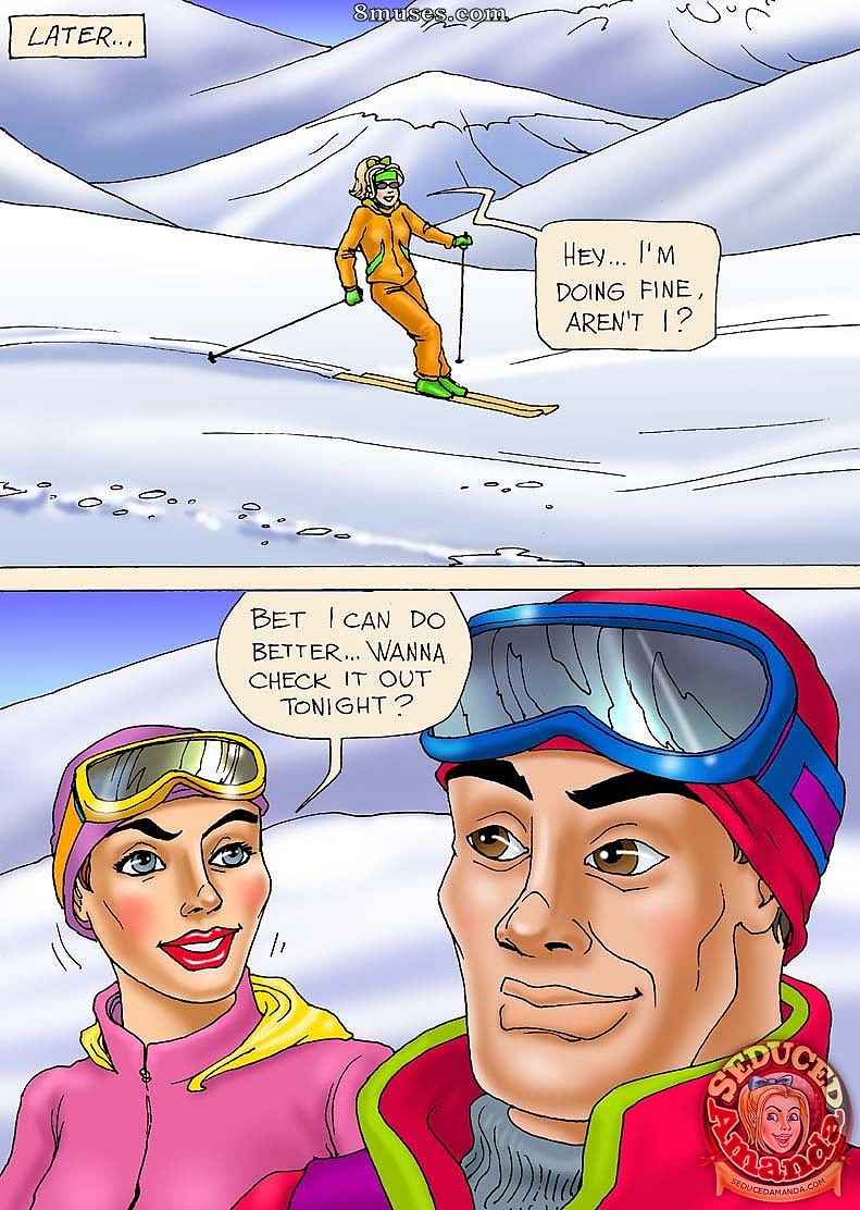 Seduced Amanda Comics - Sexy Skiing - Page 5