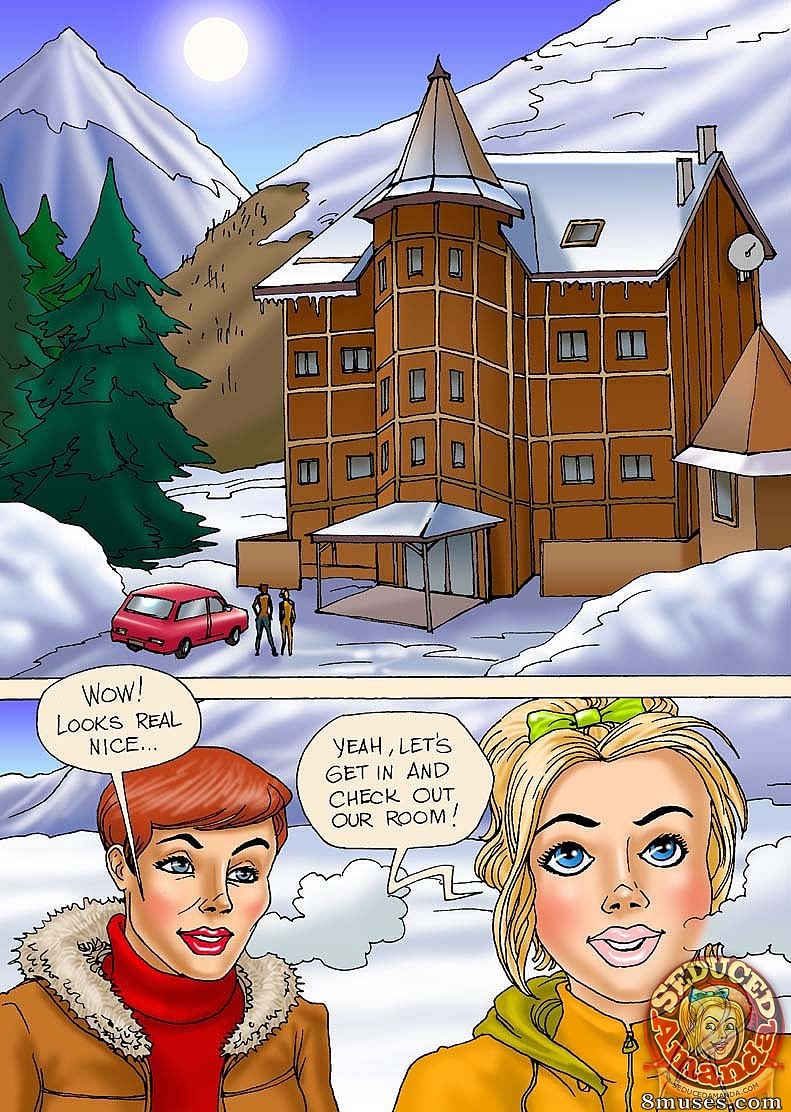 Seduced Amanda Comics - Sexy Skiing - Page 2