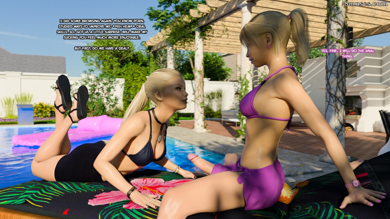 Futa Step Sisters - Issue 3 - Pool Party - Page 18