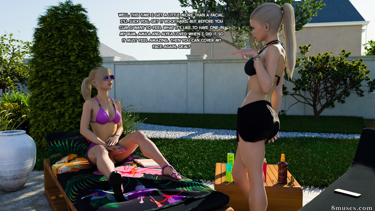 Futa Step Sisters - Issue 3 - Pool Party - Page 15