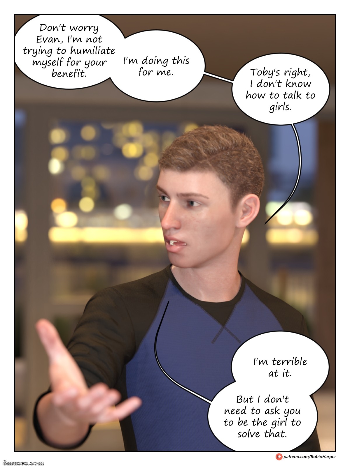 Episode 1 - Idealized - Part 2 - Of Comic Proportions - Page 12