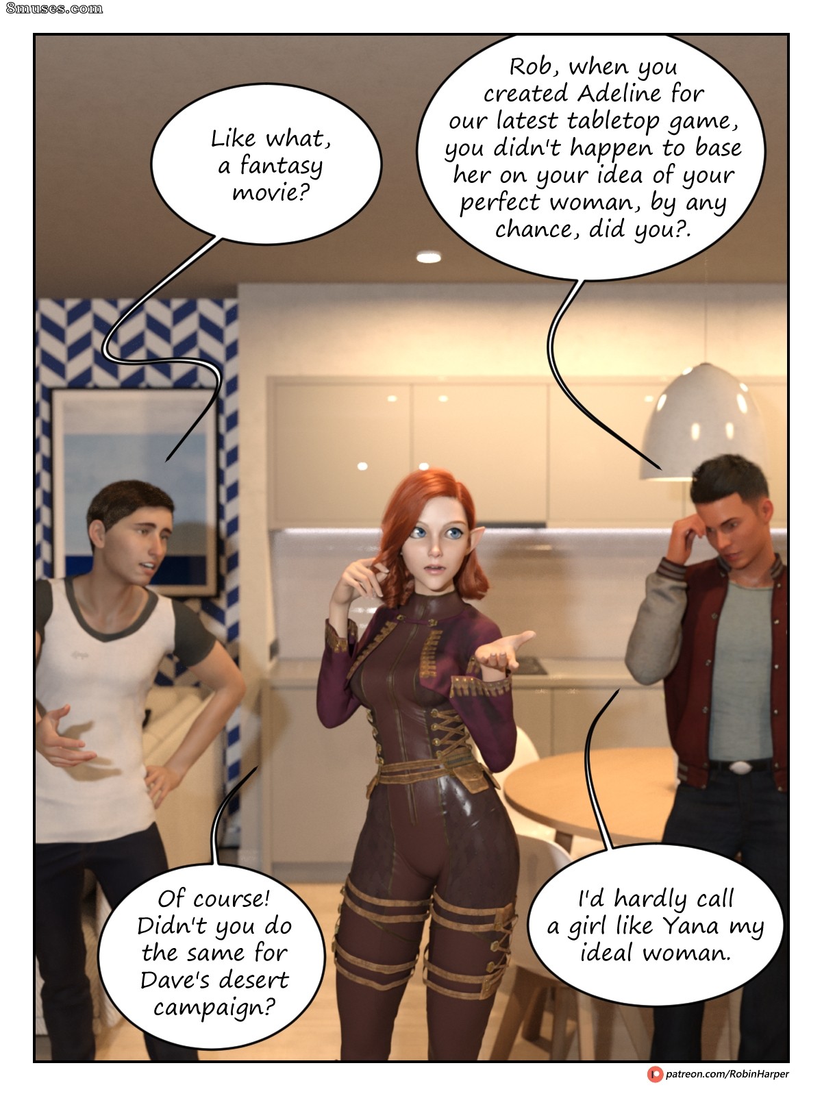 Episode 1 - Idealized - Part 2 - Of Comic Proportions - Page 31