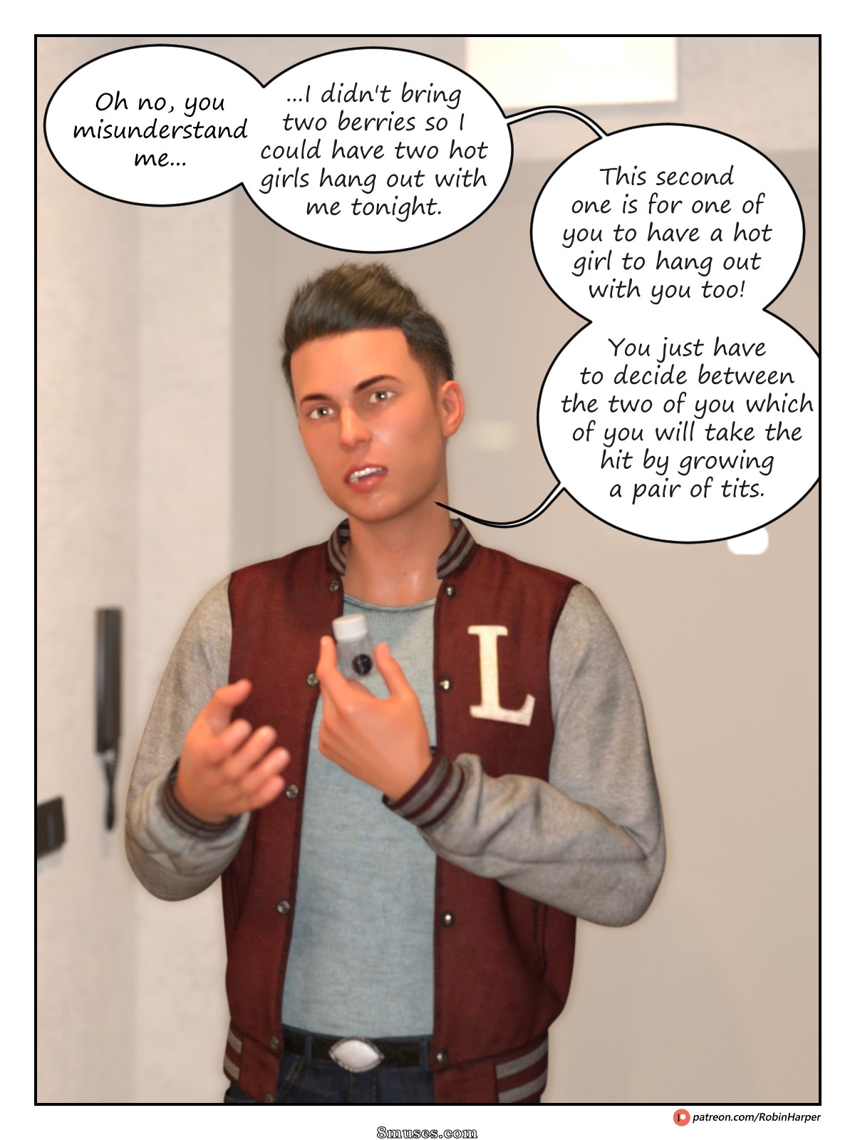 Episode 1 - Idealized - Part 2 - Of Comic Proportions - Page 5