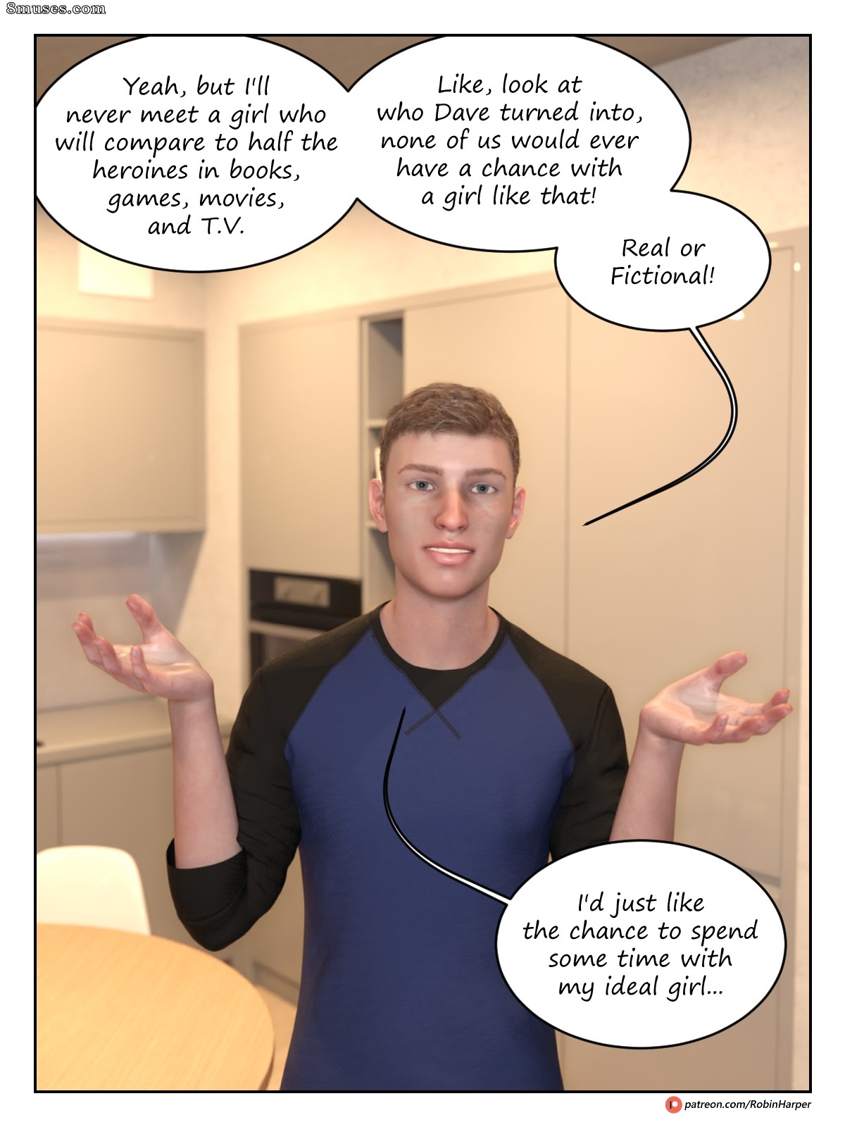Episode 1 - Idealized - Part 2 - Of Comic Proportions - Page 17