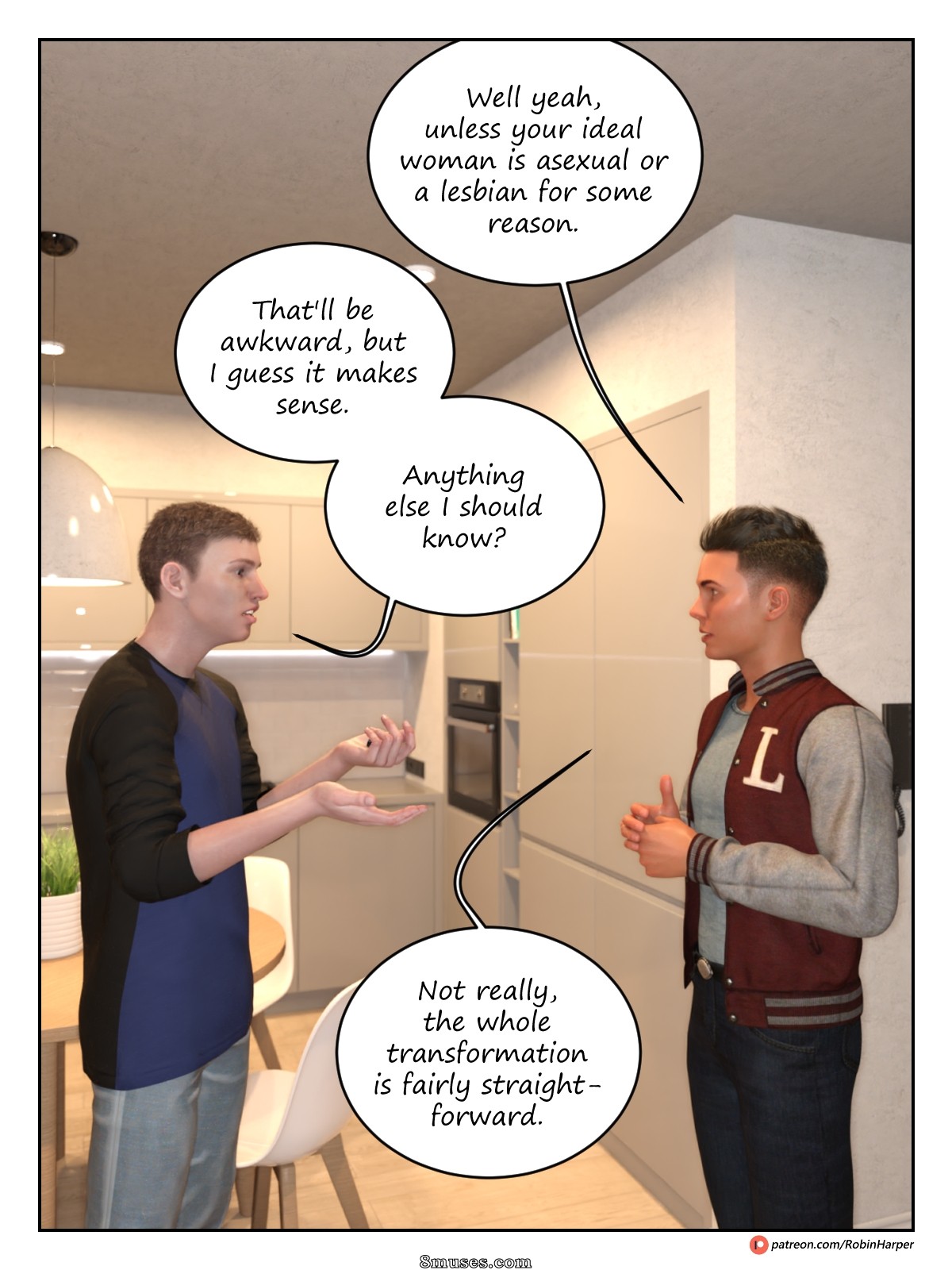 Episode 1 - Idealized - Part 2 - Of Comic Proportions - Page 21
