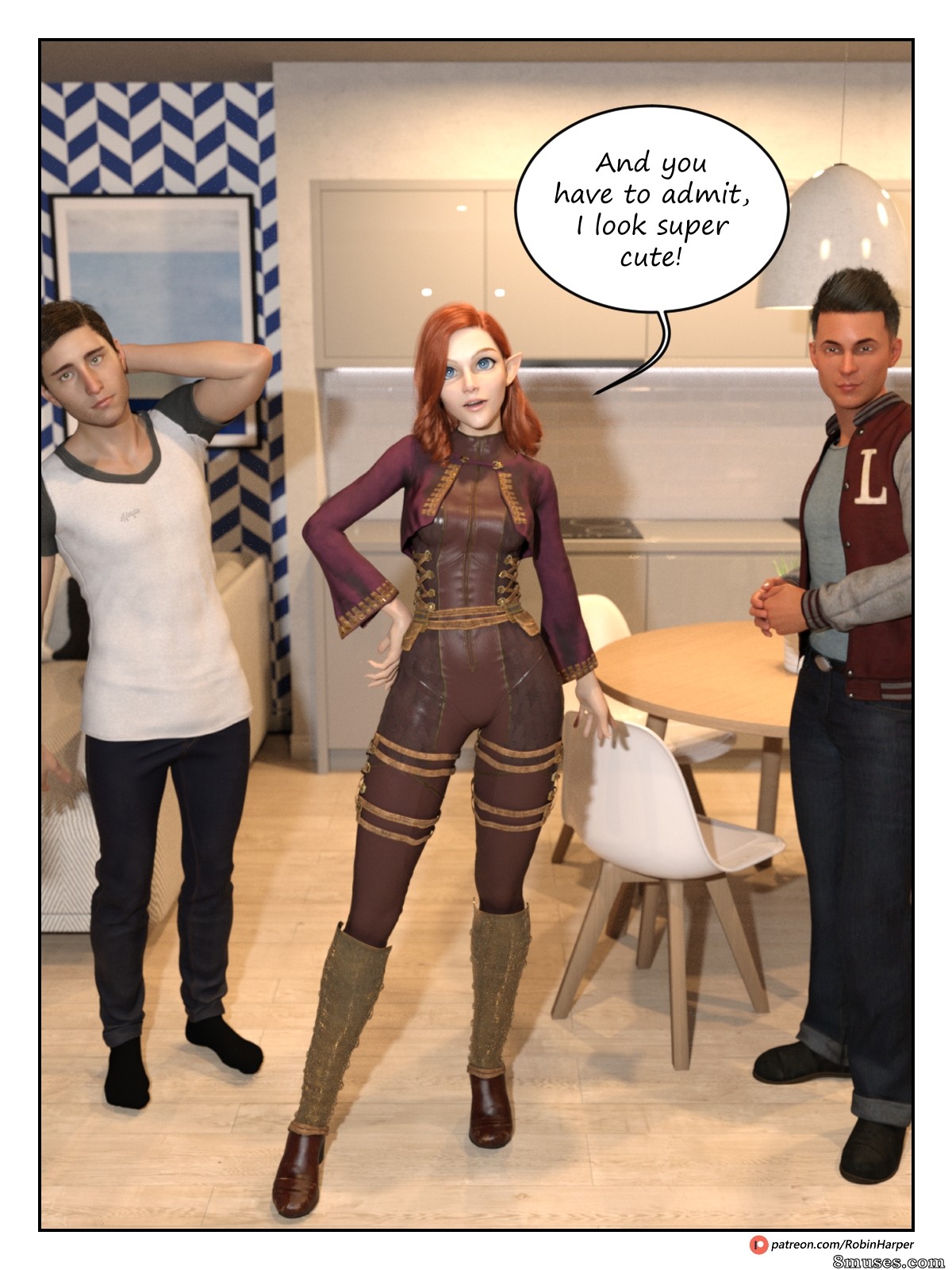 Episode 1 - Idealized - Part 2 - Of Comic Proportions - Page 37