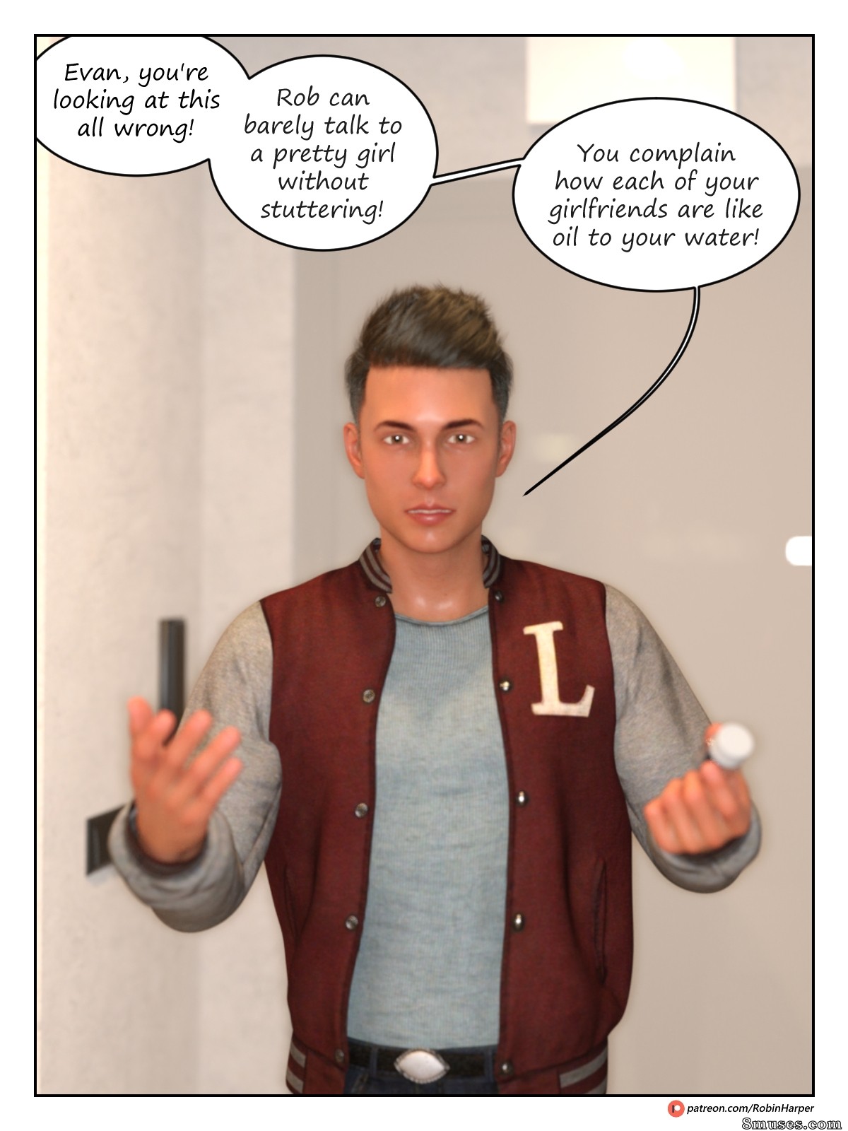 Episode 1 - Idealized - Part 2 - Of Comic Proportions - Page 7
