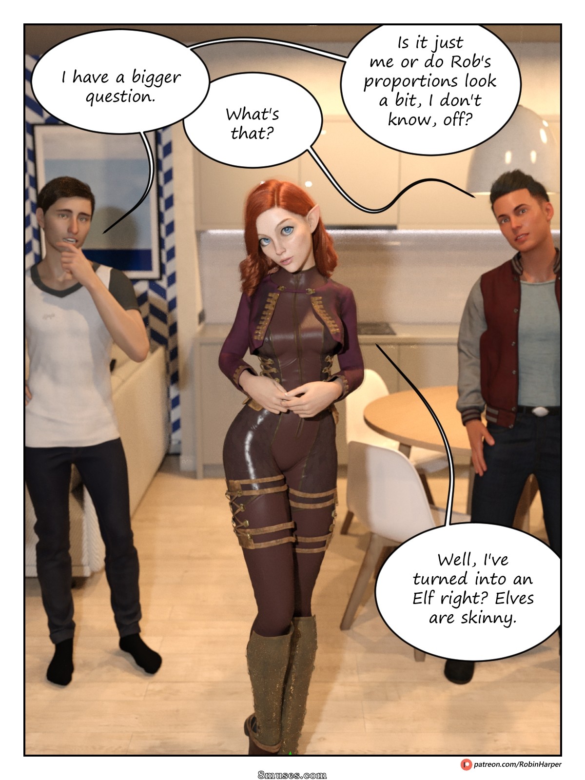 Episode 1 - Idealized - Part 2 - Of Comic Proportions - Page 32