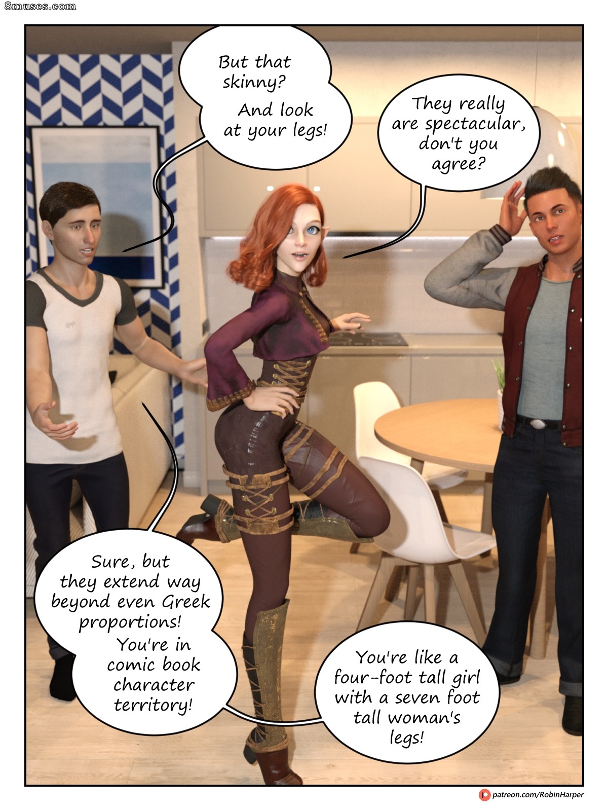 Episode 1 - Idealized - Part 2 - Of Comic Proportions - Page 33