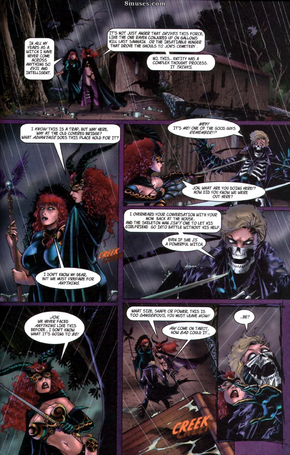 BroadSword Comics - Tarot - Witch of the Black Rose 008 - Page 21