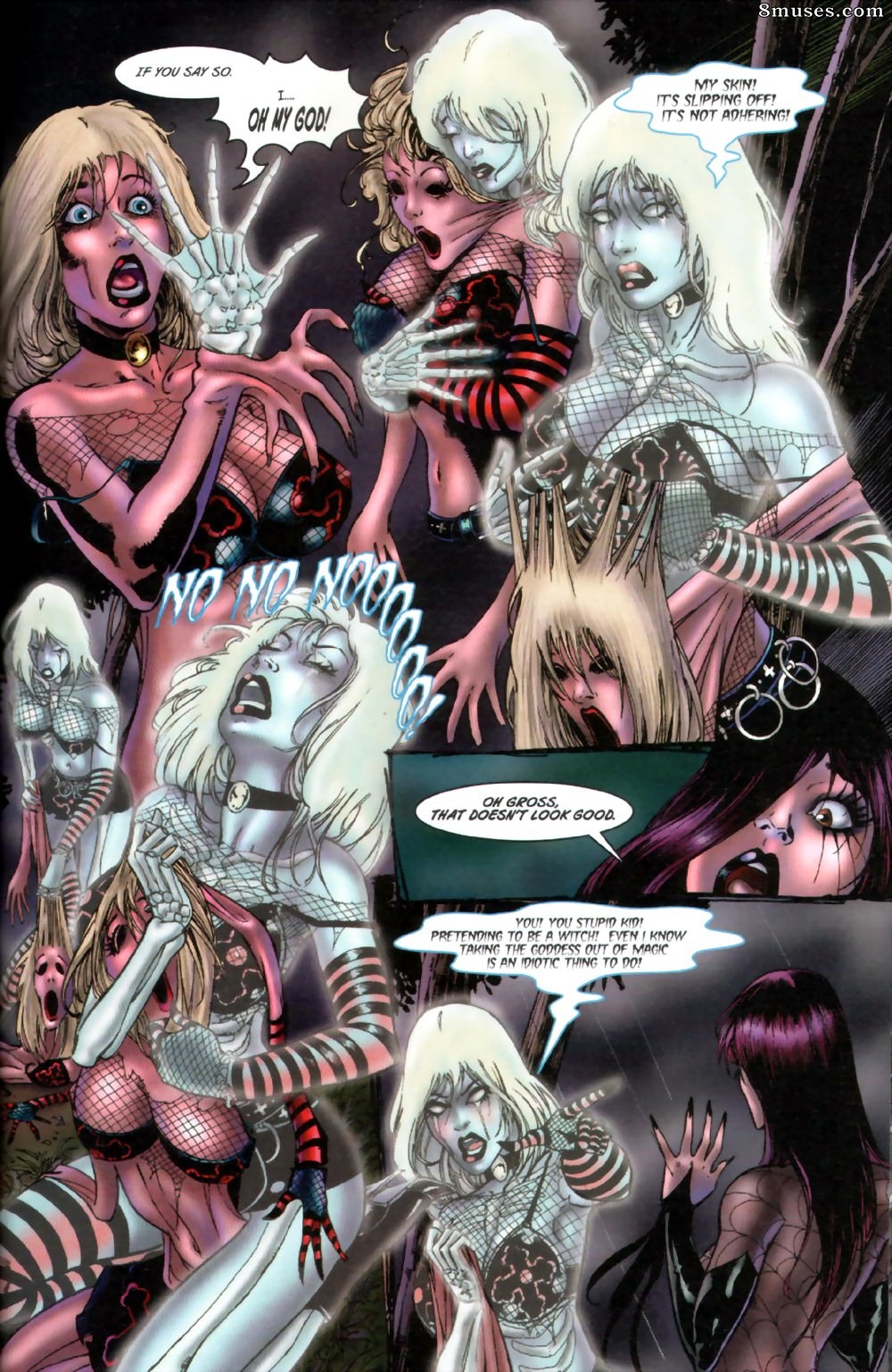 BroadSword Comics - Tarot - Witch of the Black Rose 008 - Page 9