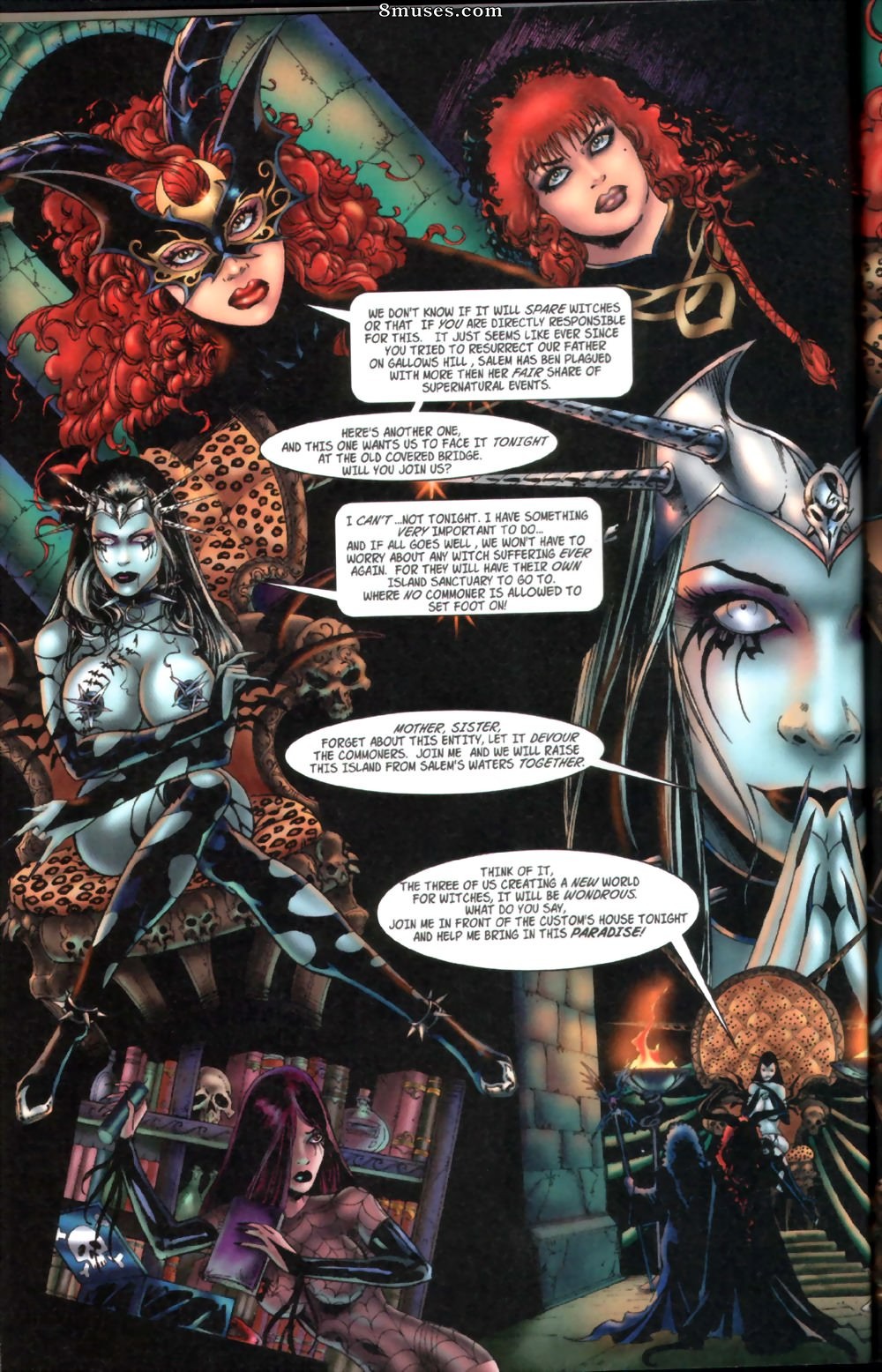 BroadSword Comics - Tarot - La sorcière de la rose noire 008 - Page 4