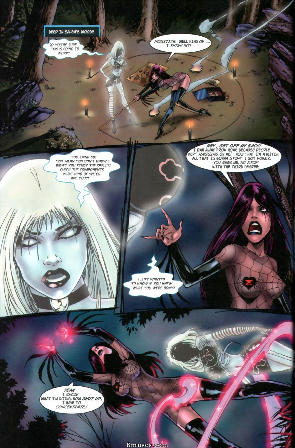 BroadSword Comics - Tarot - La sorcière de la rose noire 008 - Page 6