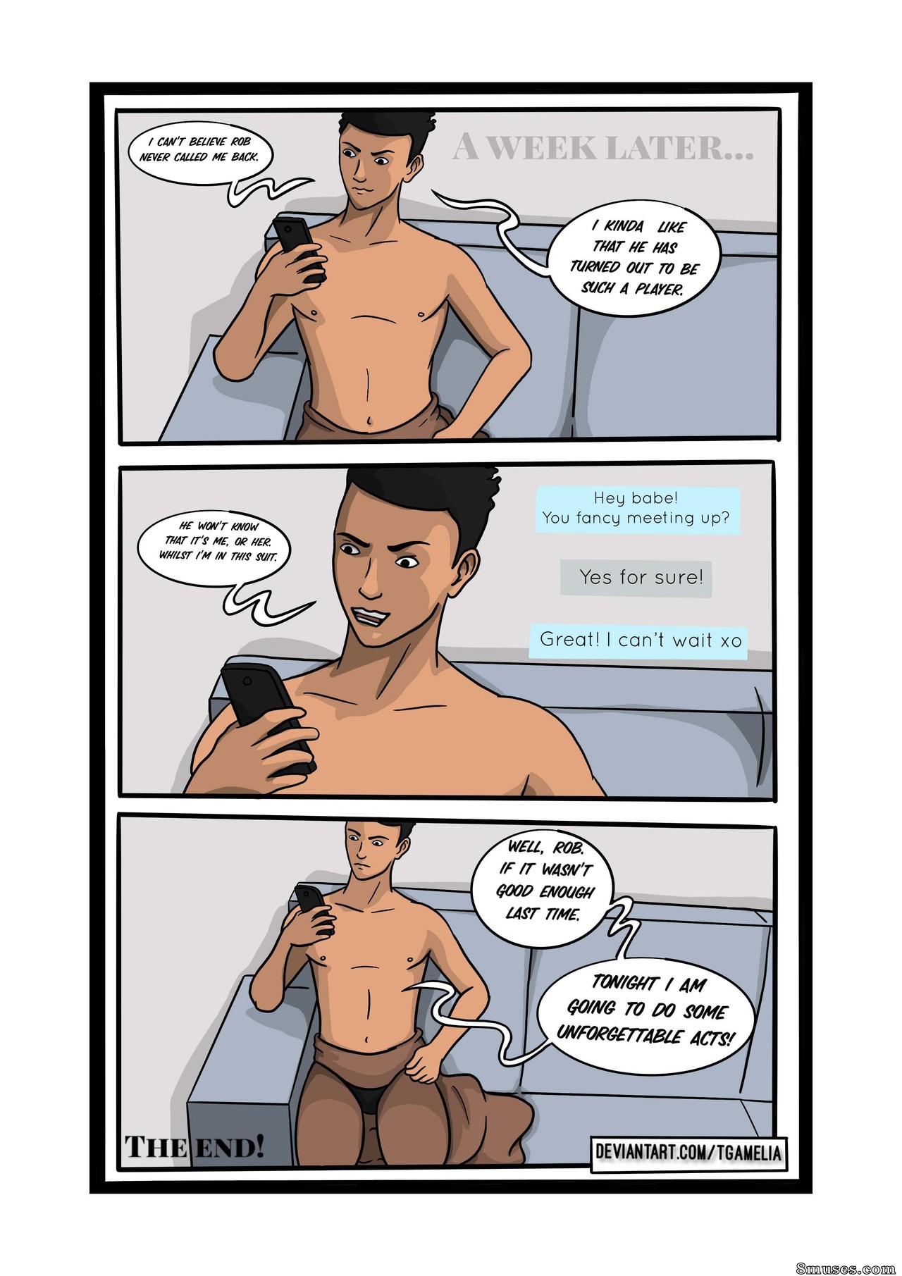 TGAmelia - The Bodysuit Hookup - Page 13