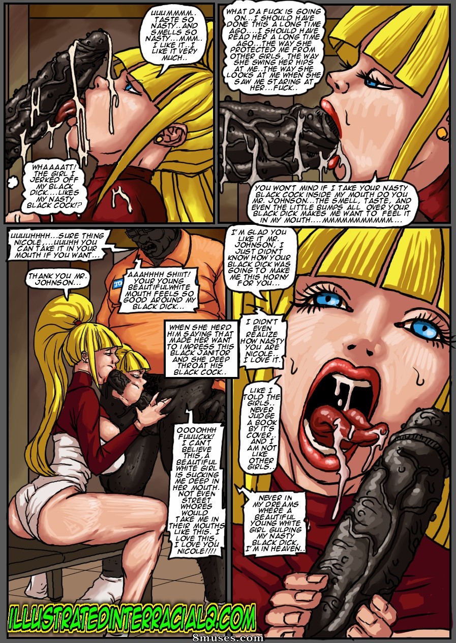 IllustratedInterracial.com Comics - Sorte do faxineiro - Página 14
