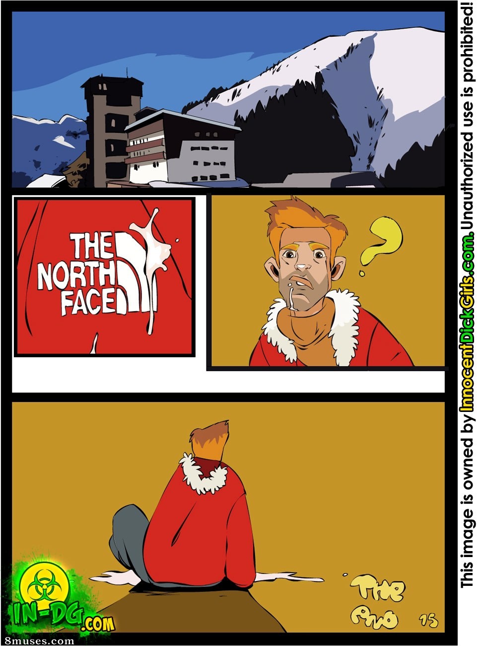 Innocent Dickgirls Comics - The Free Ski Pass - Page 15