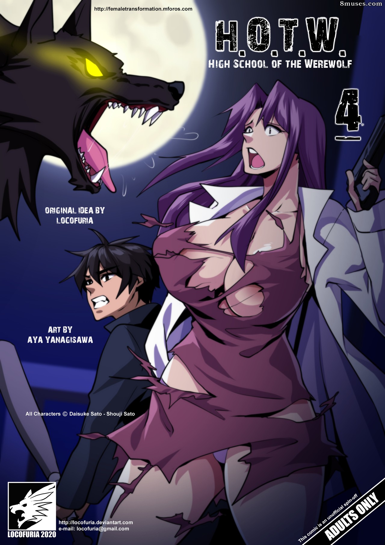 High School of the Werewolf - Issue 4 - Page 1