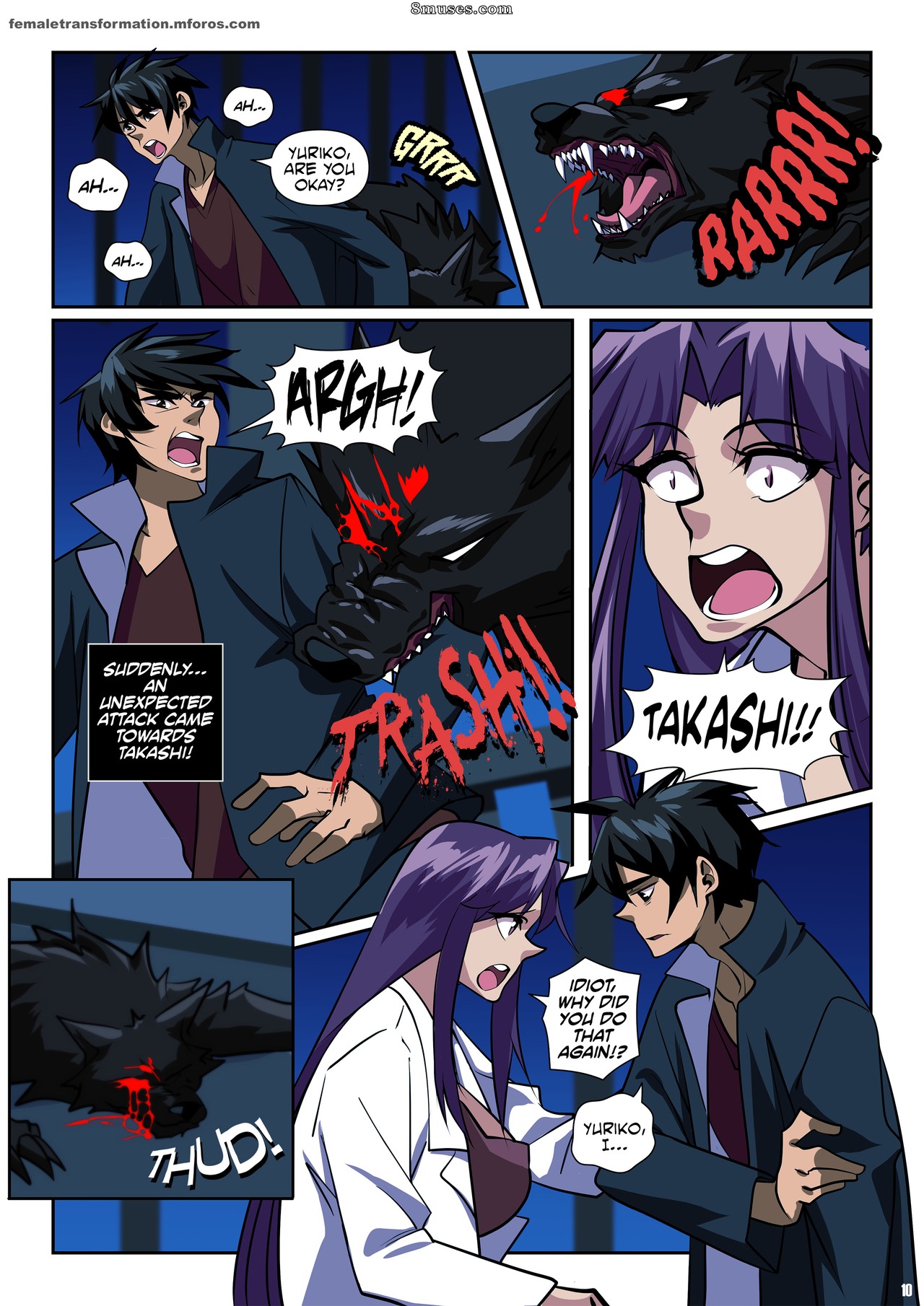 High School of the Werewolf - Issue 4 - Page 13